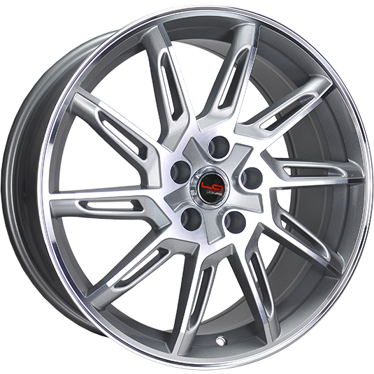 фото диска Replica LA R18 ET44 DIA57,1 PCD:5/112 серебристый полированный