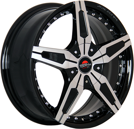 фото диска YOKATTA R16 ET26 DIA65,1 PCD:4/108 черный полированный