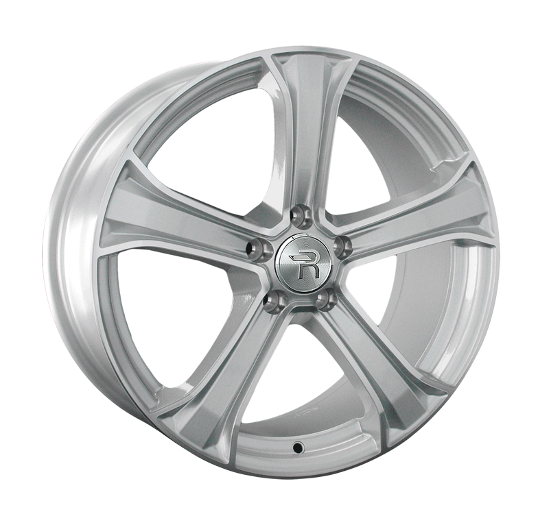 фото диска Replica Replay R17 ET55 DIA63,3 PCD:5/108 серебристый полированый+порошковый лак