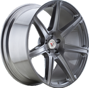 фото диска VISSOL R22 ET30 DIA66,6 PCD:5/112 БЛЕСТЯШИЙ ГРАФИТОВЫЙ