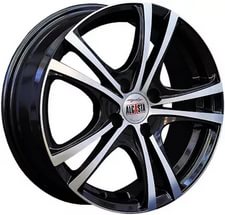 фото диска Alcasta R16 ET50 DIA66,1 PCD:5/114,3 черный полированный
