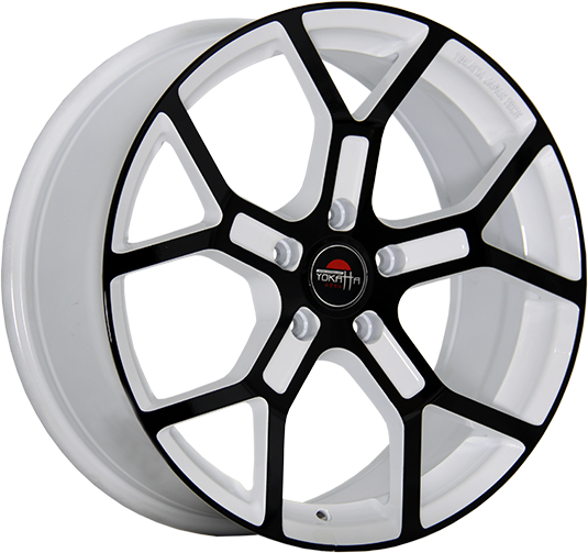 фото диска YOKATTA R16 ET52 DIA54,1 PCD:4/100 белый+черный