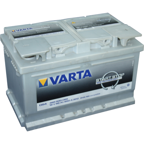 фото акб VARTA 6СТ-65 АчА 
 обратная