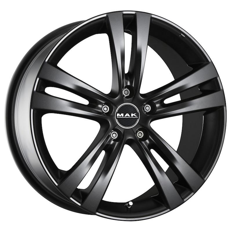 фото диска MAK R17 ET40 DIA76 PCD:5/114,3 Чёрный матовый