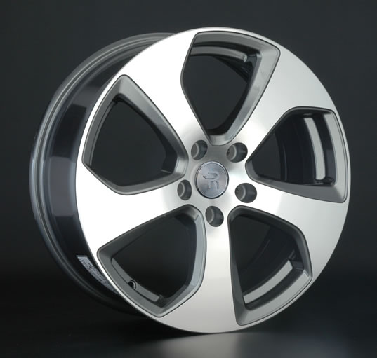 фото диска Replica Replay R16 ET33 DIA57,1 PCD:5/112 темно-серебристый с полировкой по лицевой части