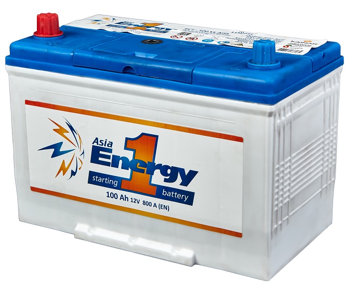 фото акб ENERGY ONE JIS 6СТ-100 АчА 
 прямая