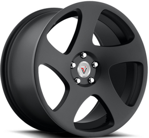 фото диска VISSOL R19 ET25 DIA66,6 PCD:5/112 черный матовый
