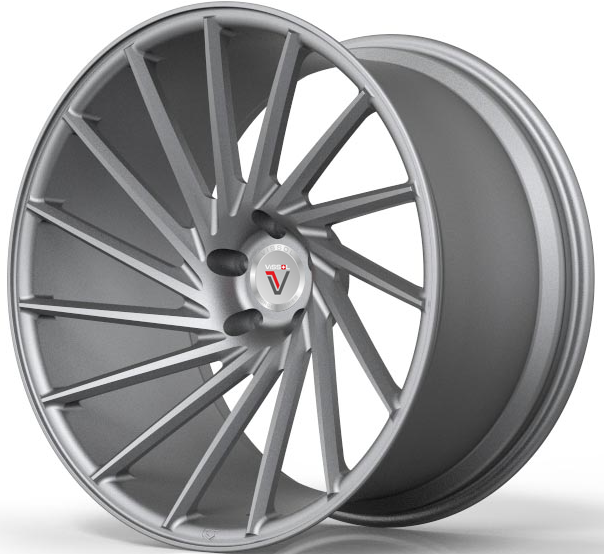 фото диска VISSOL R22 ET45 DIA PCD:5/130 БЛЕСТЯШИЙ ГРАФИТОВЫЙ