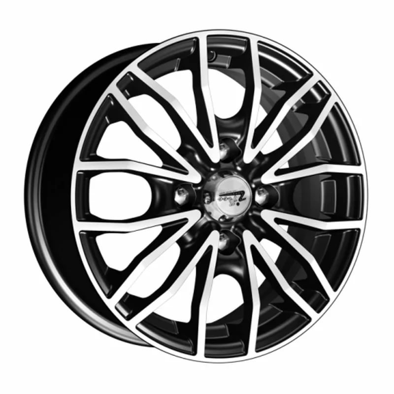 фото диска iFree R14 ET43 DIA60,1 PCD:4/100 Чёрный глянцевый с полированной лицевой частью