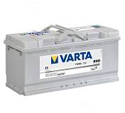 Аккумулятор VARTA Silver dynamic (I1) 110 Ач 920 А обратная полярность